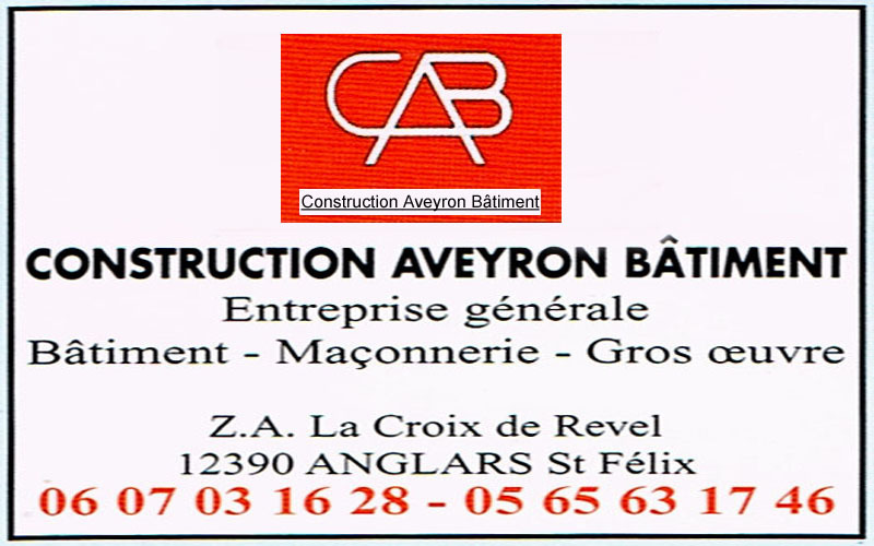 C.A.B - Construction - Aveyron - Batiment