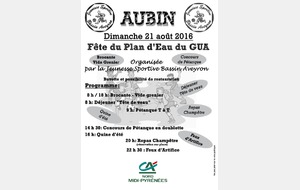 FETE DU PLAN D'EAU du GUA