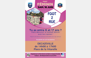 Foot 2 Rue au Féminin