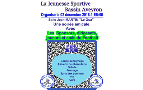 Soirée du 02 décembre 2016