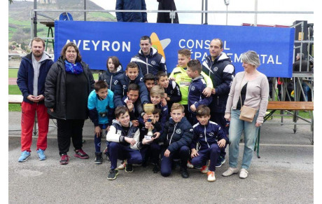 Les U11 de la JSBA sur le toit de l'Aveyron !