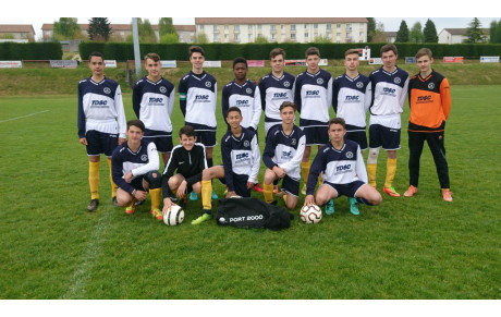 Les U17 à SAINT LEONARD DE NOBLAT 