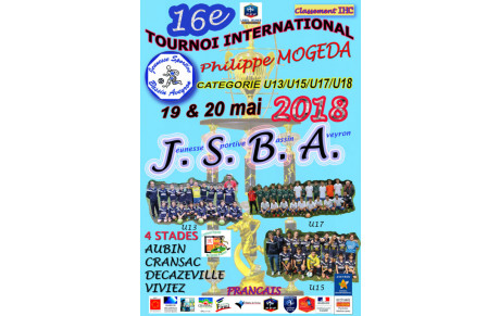 16 éme TOURNOI INTERNATIONAL Philippe MOGEDA