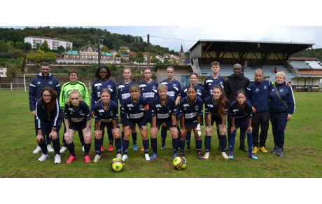 La JSBA équipe Féminine seniors1 écrase les Combinoises 18-0