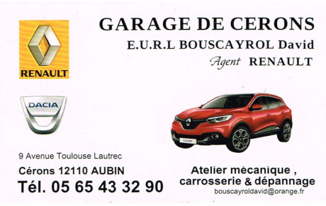 GARAGE de CERONS - BOUSCAYROL David