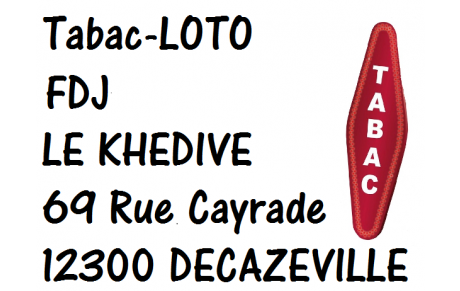 Tabac Jeux LE KEDIVE